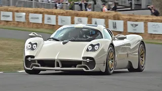 $2.5M Pagani Utopia - 6.0 V12 with MANUAL GEARBOX! PURE SOUNDS @ Goodwood FOS!