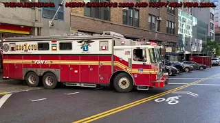 FDNY SERIOUS HEAVY AIR HORN USAGE 2020 COMPILATION - MERRY CHRISTMAS AND HAPPY NEW YEAR IN 2021.