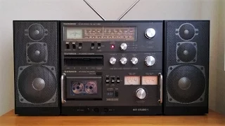 Telefunken Studio 1 HiFi vintage boombox 1M stereo system