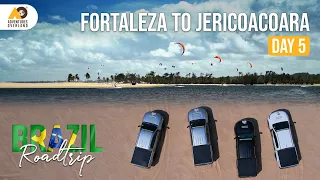 Day 5- Fortaleza to Jericoacoara | Brazil | Self Drive | Road Trip | Dune Bashing | Kitesurfing [4k]