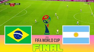 BRAZIL vs ARGENTINA - Final FIFA World Cup 2026 | Full Match All Goals | Football Green Match