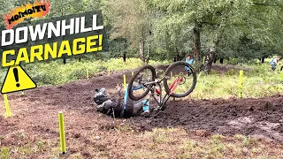DOWNHILL PRACTICE CARNAGE - LOUDENVIELLE WORLD CUP
