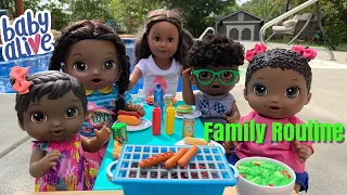 Baby Alive Doll Family Night Routine Baby alive videos