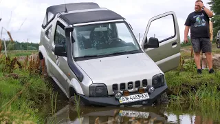 MERCEDES G Class vs SUZUKI GRAND VITARA vs Jimny Offroad