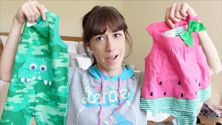 SUMMER TWIN BABY CLOTHES HAUL!