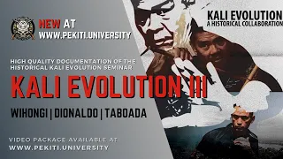 KALI EVOLUTION: Ray Dionaldo | Jared Wihongi | Bobby Taboada