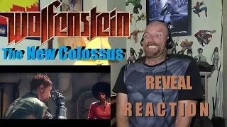 Wolfenstein 2: The New Colossus - Official E3 Trailer - Reaction