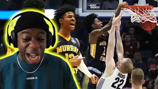 JA MORRANT CATCHES THE NASTIEST BODY THIS SEASON!! | Marquette vs Murray St. | NCAA March Madness
