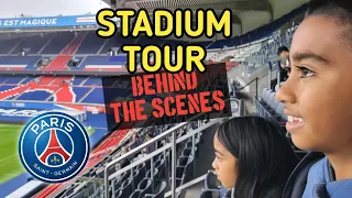 Parc des Princes Stadium Tour | Paris Saint Germain BEHIND THE SCENES! ⚽ 🇫🇷