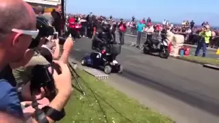 Worlds Fastest Mobility Scooter Ramsey Sprint 2013