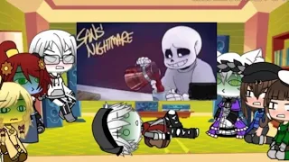 undertale reacts to "sans nightmare"