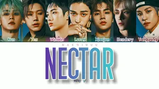 WAYV Nectar Lyrics (웨이션브이 넥타 (Nectar) 가사) [Color Coded Lyrics Chinese/Pinyin/Eng]