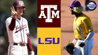 Texas A&M vs #13 LSU Highlights (AMAZING GAME!) | 2022 College Baseball Highlights