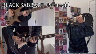 Paranoid (BLACK SABBATH) Guitar/Bass Cover