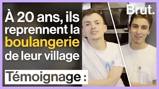 À 20 ans, ils reprennent la boulangerie de leur village