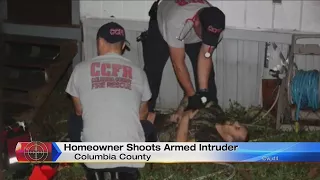 Homeowner shoots armed intruder