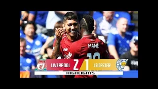 LIVERPOLL VS LEICESTER CITY - ALL GOALS AND HIGHLIGHTS