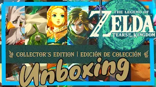 [ ASMR ] Zelda: Tears of the Kingdom Collector's Edition Unboxing