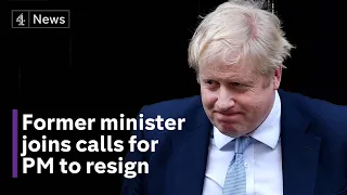 Former minister joins growing calls for Boris Johnson to resign