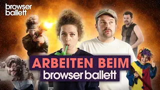 Arbeiten beim Browser Ballett