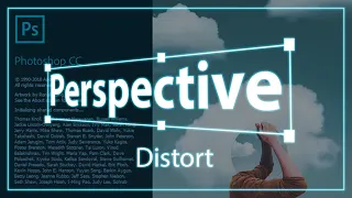 Perspective Distort text layers and Logo's  without rasterizing it in Photoshop 2020 | Hey Globies