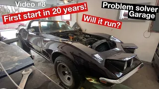 How to prepare a motor for first start after sitting for many years ( Chevy 350 ) Corvette c3