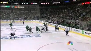 Jamie Benn scores on out-of-zone faceoff