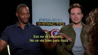 Daniela Ganoza interviews the cast of "Captain America: Civil War"