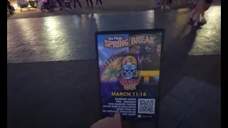 Spring Break at Six Flags Over Texas first day 2023