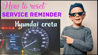 Hyundai Creta Service Required | Reset in Seconds