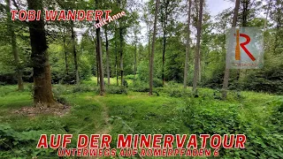 On the Minervatour - On the way on Roman paths in the Odenwald (English Subtitles)