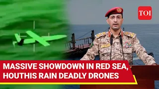 Houthis' Bid To Pull Off A 'Double Blow' In Red Sea Blocked; U.S Destroys Barrage Of Drones