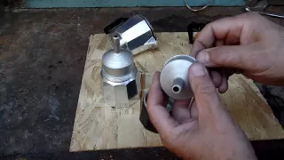 Как устранить заводской дефект в новой гейзерной кофеварке своими руками