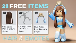 NEW FREE ITEMS YOU MUST GET IN ROBLOX!😍💕 *COMPILATION*