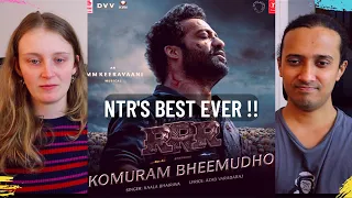 KOMURAM BHEEMUDO Video Song Reaction | RRR NTR, Ram Charan | Keeravaani, Rajamouli