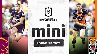 Wests Tigers prevail in 66-point thriller | Broncos v Wests Tigers Match Mini | Round 18, 2021 | NRL