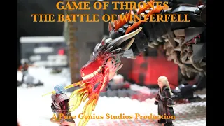 Game of Thrones Stop motion The Battle of Winterfell Mega Construx