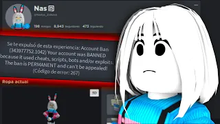 ME BANEARON DE ROBLOX...