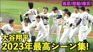 激アツそして感動！大谷翔平 2023年最高シーンをまとめてみた！【現地映像】エンゼルス.WBC侍ジャパン