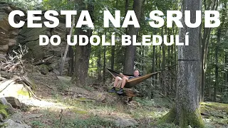 Cesta na SRUB v Údolí bledulí na VÝROČNÍ OHEŇ