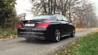 CLA 45 AMG exhaust sound acceleration