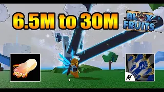 6.6M To 30M Bounty Hunting | Blox Fruits