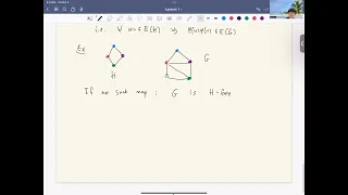 24.03.05, Hong Liu, Extremal Combinatorics: Lecture 1