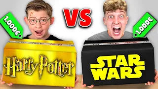 1000€ HARRY POTTER vs STAR WARS Mystery Box Opening! 🤓 Welche Box ist besser?