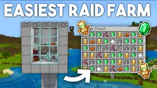 Minecraft Raid XP Farm 1.20 Tutorial in Bedrock