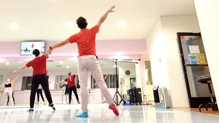 Renverse, beginner adult ballet class demo