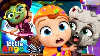 Halloween at the School - Little Angel | Kids Cartoons & Nursery Rhymes | Moonbug Kids