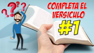 JUEGO BÍBLICO COMPLETA EL VERSÍCULO #1