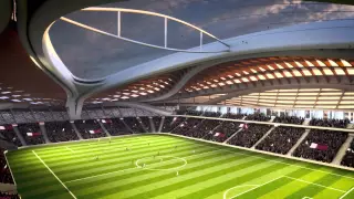 Al Wakrah Stadium © Zaha Hadid Architects