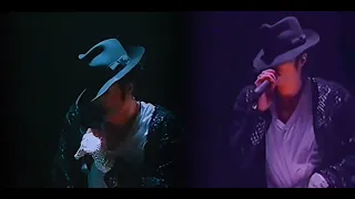 [ENHANCED COMPARISON] Michael Jackson – Billie Jean | Live in Basel & Gothenburg (1997)